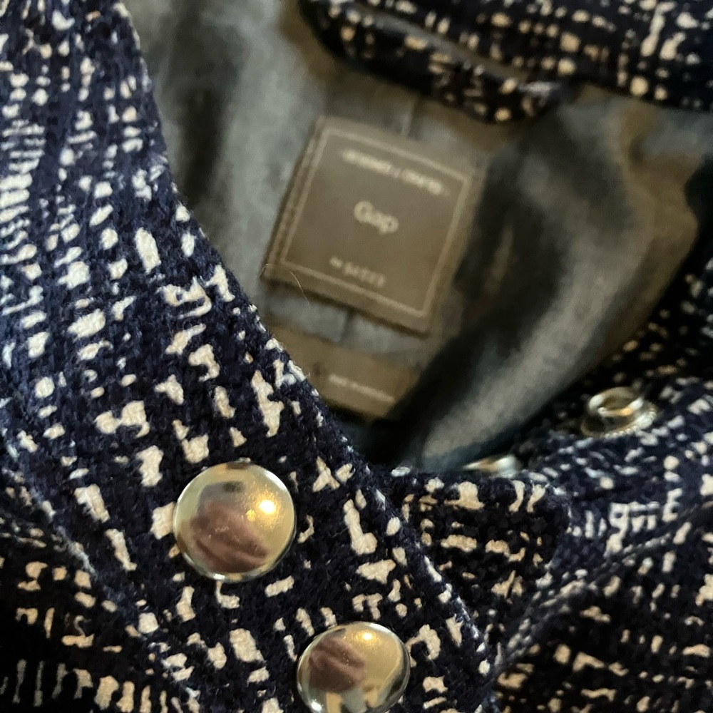 Gap patterned moto jacket - Picture 2 of 7